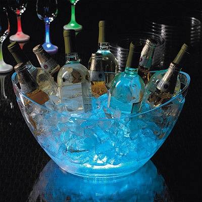 5 Bridal Shower Cheats and Hacks Glow in the Dark Drink Station