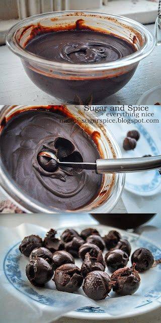 Delicious Reception Treats: DIY Chocolate Truffles Chocolate Truffles
