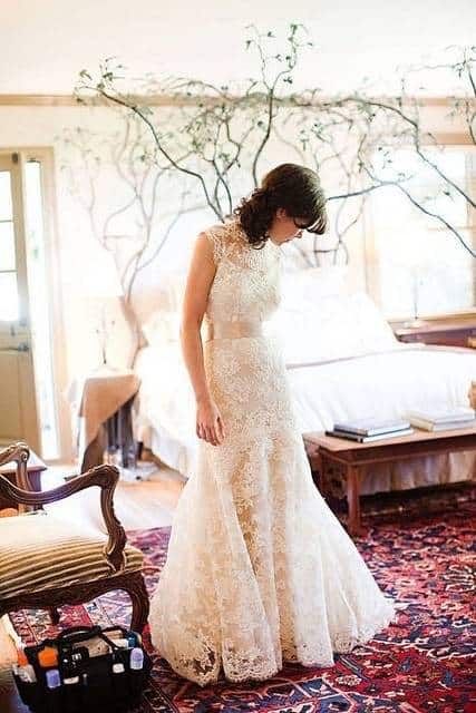 Romantic Vintage Lace Dress