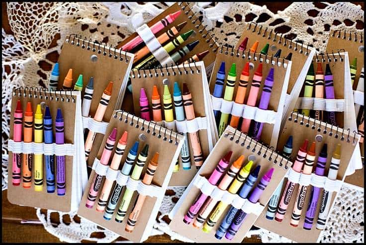3 Outstanding Game Ideas for the Kids at Your Wedding Crayon and Book Pack for Kids