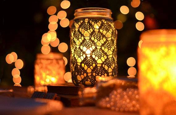 5 Ways to Use Mason Jars or Recycled Jars for Your Wedding Mason Jar Candle Holders