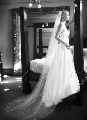 Choosing the Perfect Veil Length Chapel Length Veil