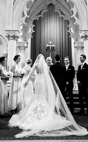 Choosing the Perfect Veil Length Cathedral Length Veil