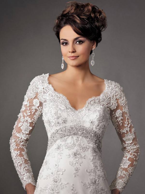 Gorgeous Long-Sleeved Wedding Dresses You Will Love