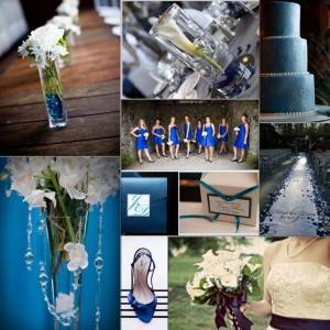 Wedding Color Palette: Royal Blue