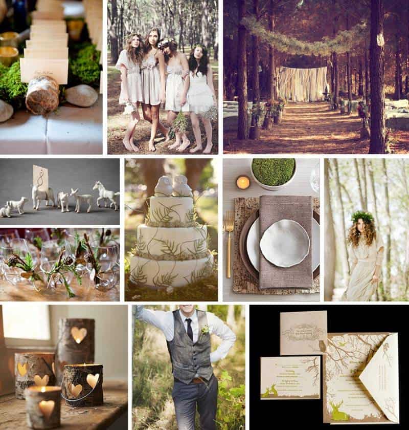 5 Fresh, Trendy Wedding Themes