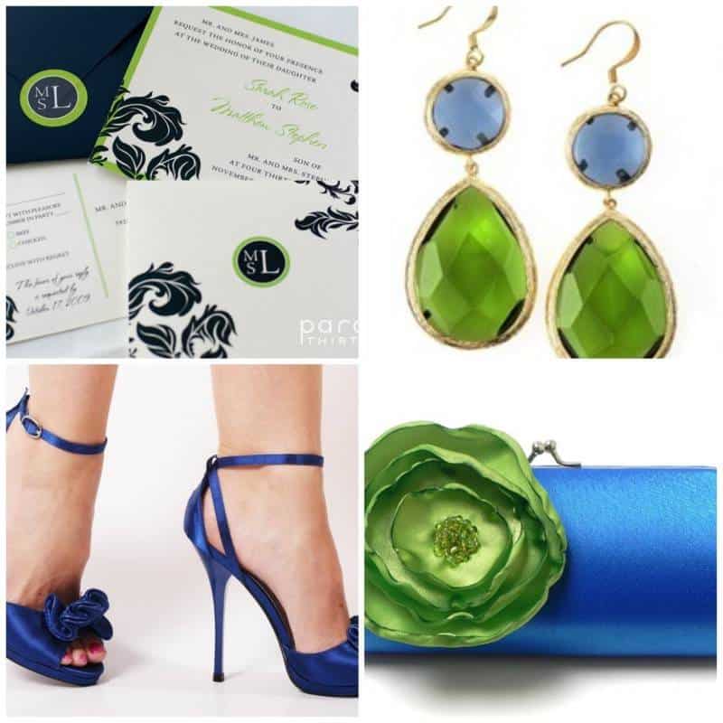 Wedding Color Palette: Royal Blue