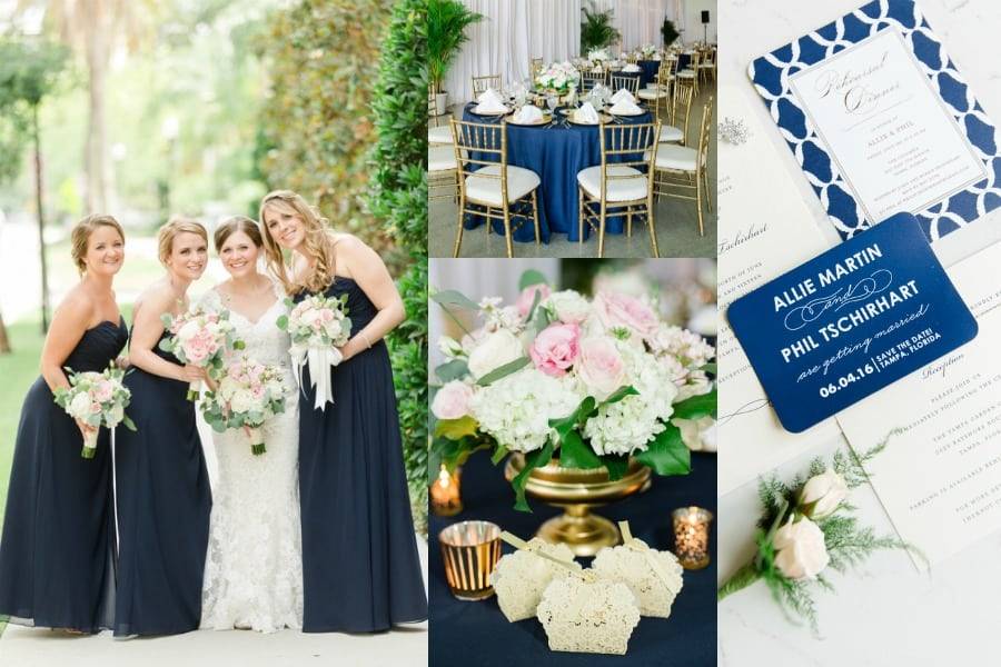 Wedding Color Palette: Royal Blue - Inspired Bride