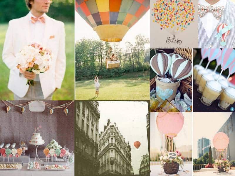 Stunning Hot Air Balloon Wedding Images