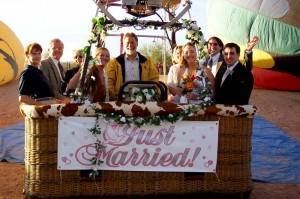 Stunning Hot Air Balloon Wedding Images