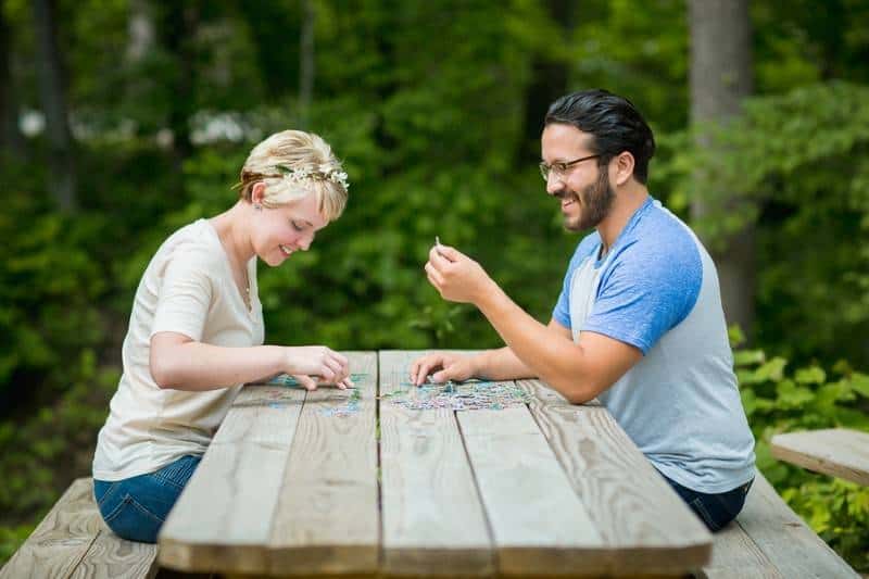 Caitlin Dingle & Zarquis Martinez's engagement session at Tranqu