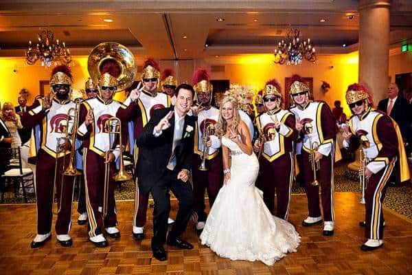 An Alma Mater Wedding Theme