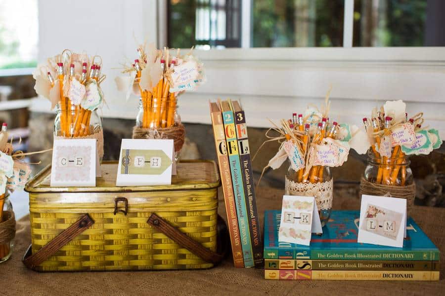 Pencils Up - A Summer Wedding of Two Teachers - Inspired Bride