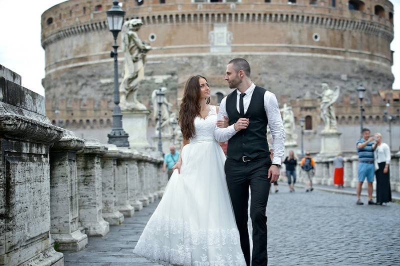 Pre-Wedding Photo Shoot in Rome, Italy 81