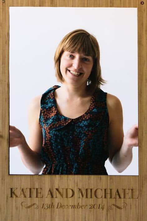 laser cut frame diy photobooth