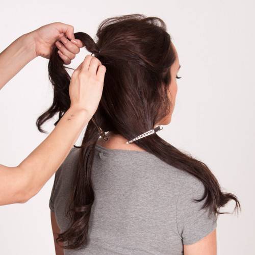 Twisted Tousled Updo_Step 5