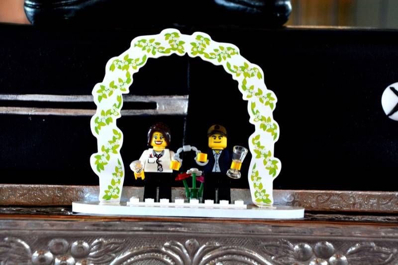 Sunflowers and Lego Superheroes