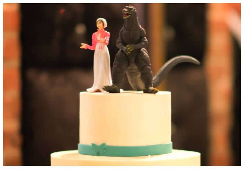 Godzilla Meets Jane Austen - A Themed Wedding 38
