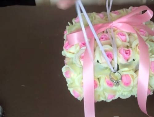 DIY Floral Ring Bearer's Pillow - A Special Accessory to your BIG Day 12 diy floral ring bearer's pillow