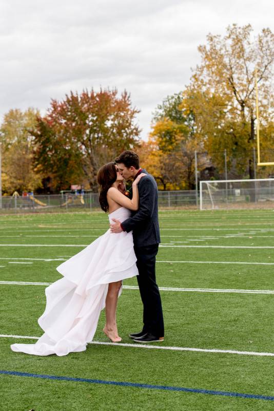 Touchdown! - A Wedding Inspiration Shoot
