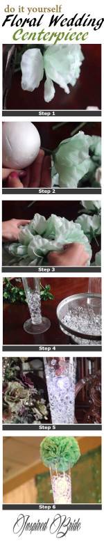 diy floral wedding centerpiece