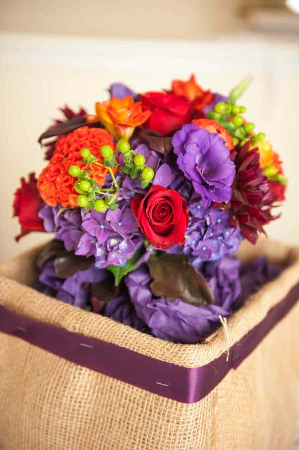 Vibrant Fall Colors - The Inspired Bride
