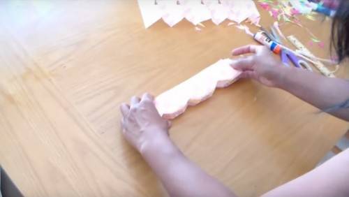 DIY Tissue Paper Rosette Fans