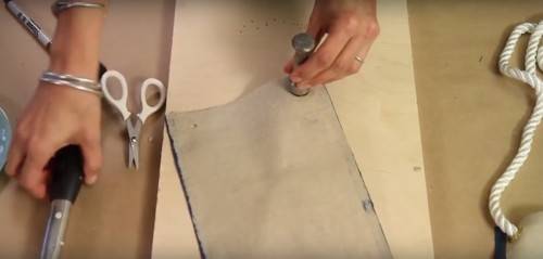 DIY Canvas Wedding Banner