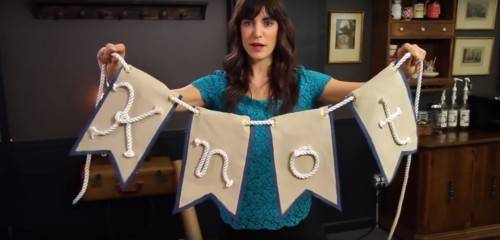 DIY Canvas Wedding Banner