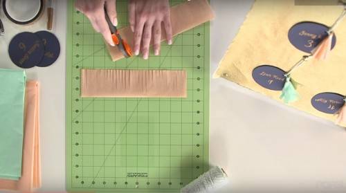 DIY wedding seating cards