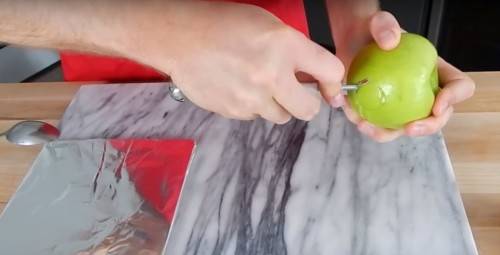 homemade mini caramel apple