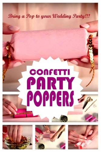 confetti party poppers diy