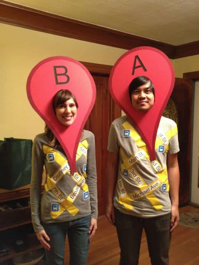 Homemade adult couples halloween costumes