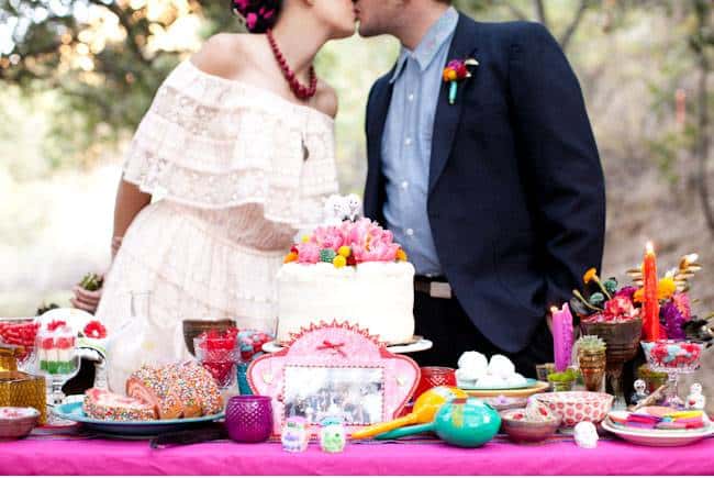 5 Ways to Add Pops of Color to Your Wedding 7 Marianne Wilson Photography via Green Wedding Shoes