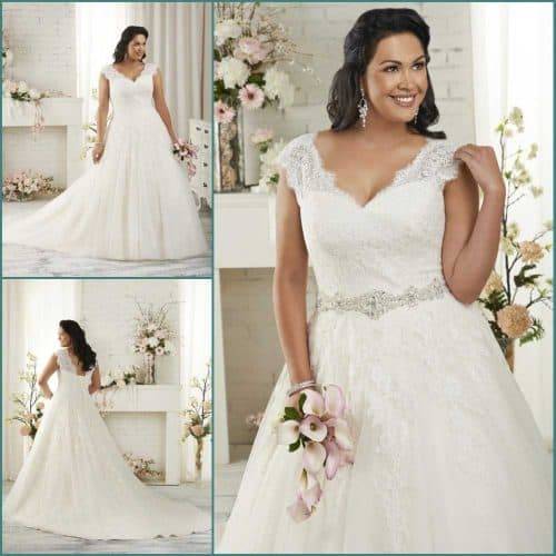10 Stunning Plus Size Wedding Dresses, Tips &amp; Advice: Release the