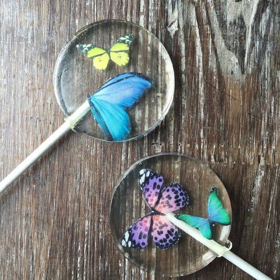 Butterfly Lollipops