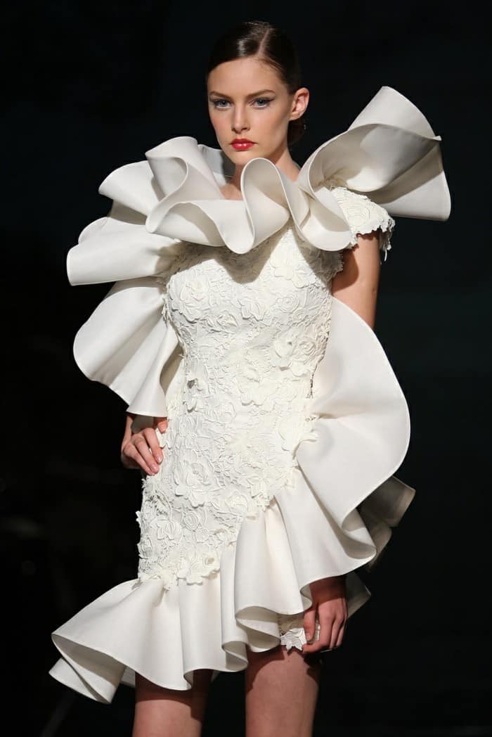 Utterly Different Wedding Dresses - Ruffle Masterpiece