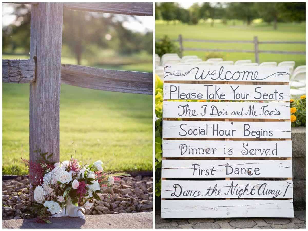 DIY Rustic Golf Course Wedding 61