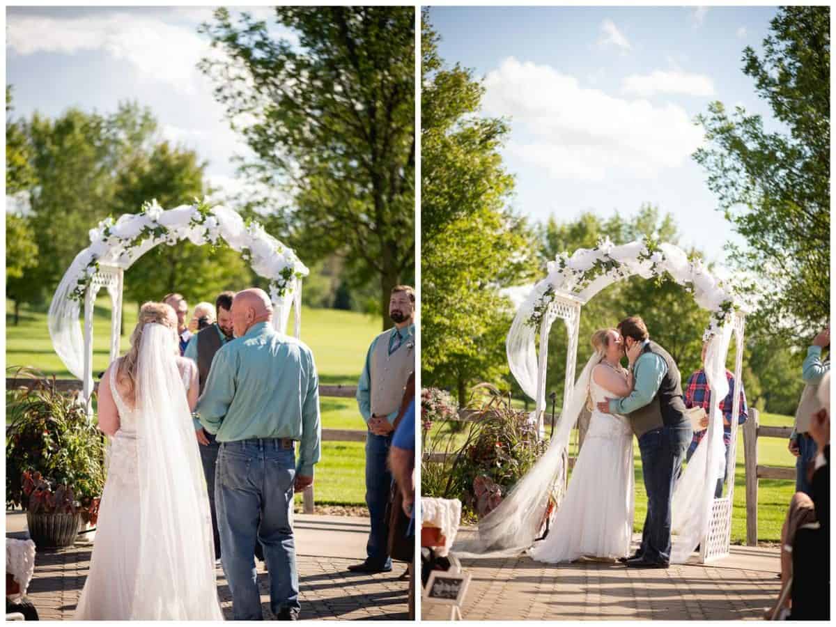 DIY Rustic Golf Course Wedding 67