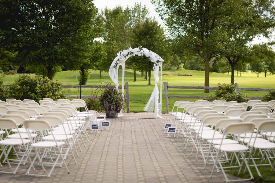 DIY Rustic Golf Course Wedding 58