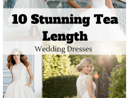DIY Tea Length Wedding Dresses
