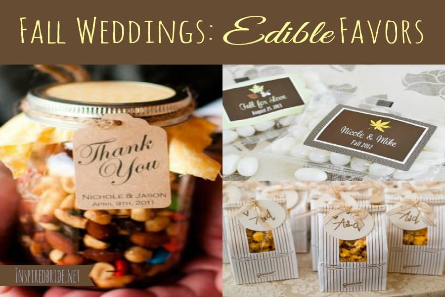 Fall Weddings: Edible Favors 163