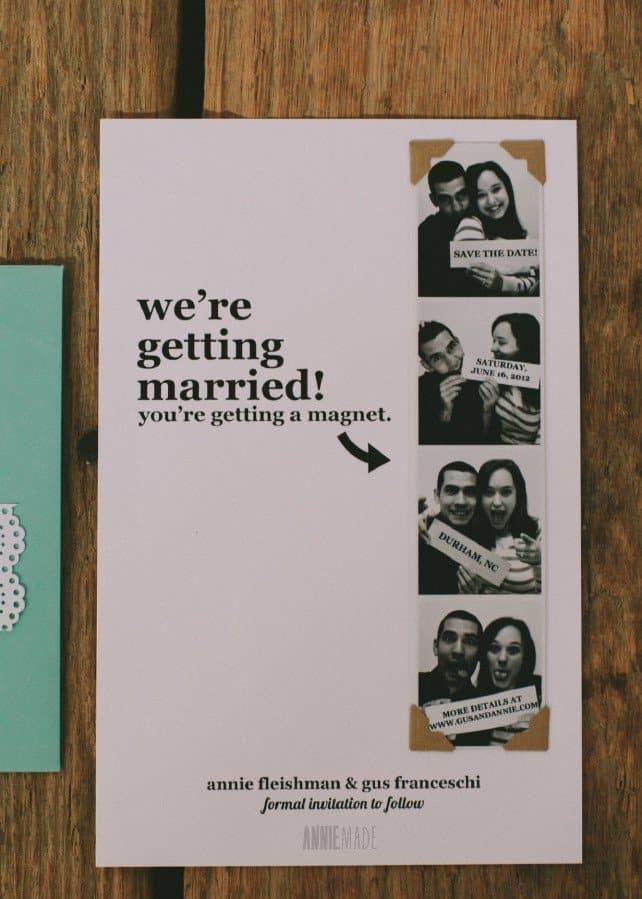X Amazing DIY Save The Date Cards