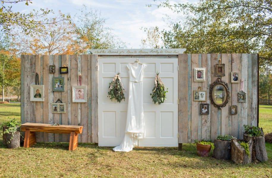 Rustic Boho Backyard DIY Wedding 49