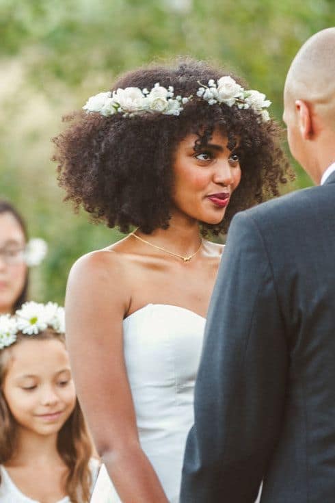 11 Bridal Hairstyles for Kinks, Coils and Curls 113