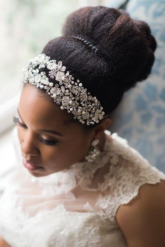 11 Bridal Hairstyles for Kinks, Coils and Curls 53