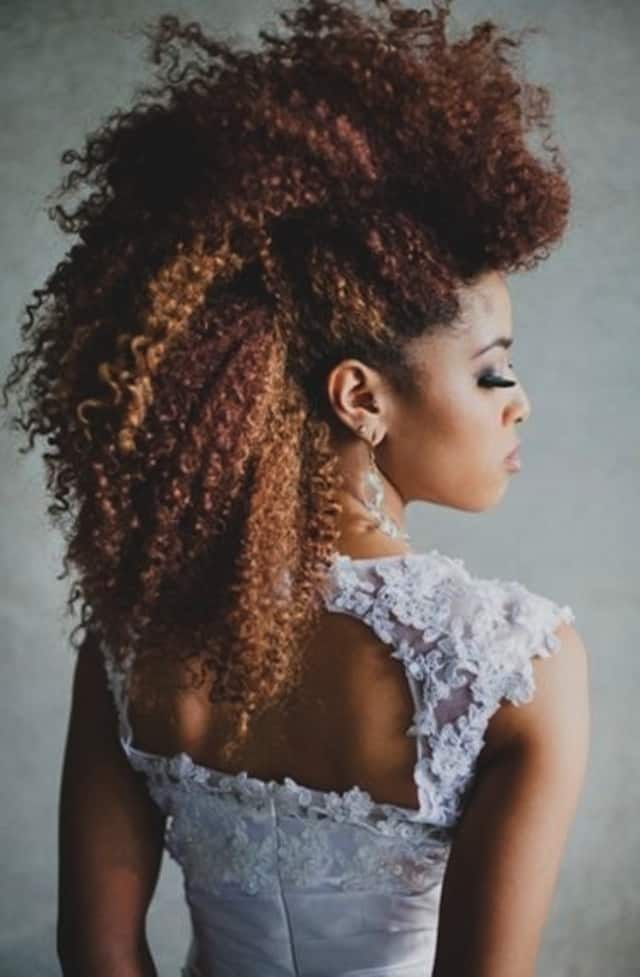 11 Bridal Hairstyles for Kinks, Coils and Curls 51
