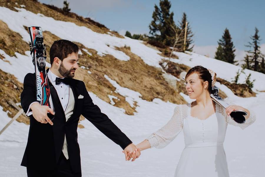 Trash The Dress Honeymoon Session in the Mountains of Austria 49