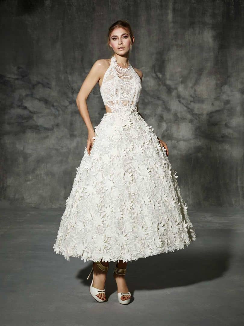 10 Stunning Tea Length Wedding Dresses For 2018 10 Stunning Tea Length Wedding Dresses For 2018