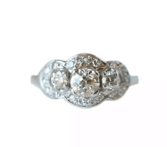 30 Beautiful Three Stone Engagement Rings For All Sorts Of Styles 311